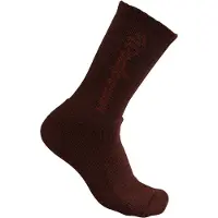 Woolpower Kids Socks Classic Logo 400 Rust Red
