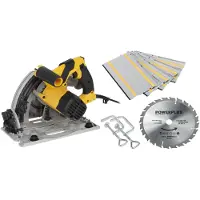 Powerplus 1200w 165 Mm Sänksåg 11 Bitar