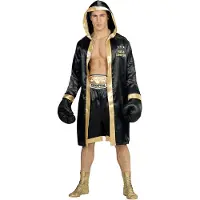 Widmann Boxningdress Maskeraddräkt - Medium/Large