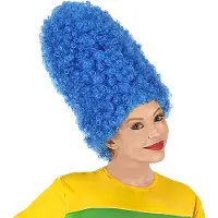 Widmann Marge Blå Peruk - One size