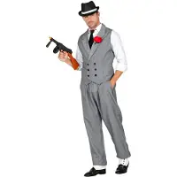 Widmann Gangster Maskeraddräkt - XX-Large