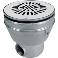 AstralPool Rostfritt 00275 Aisi316 Runt Poolbrunnsavlopp 2´´ Utlopp I Stålfoder Och Prefabricerad Pool