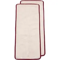 Filibabba Mellanlager för Skötbädd - 2-pack - Djupt Röd - - One Size - Skötbädd