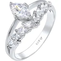 Elli PREMIUM Ring silver / transparent