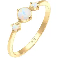 Elli Ring 'Opal' guld