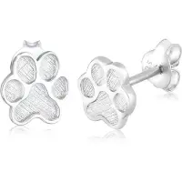 Elli Örhängen 'Pfoten' silver