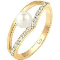 Elli Ring guld / pärlvit