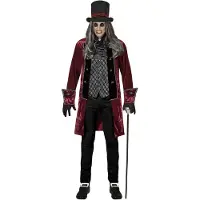 Widmann Viktoriansk Vampyr Halloween Maskeraddräkt - Medium