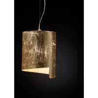 Selene Glas pendellampa PAPIRO, dimbar, Aluminium / grå / zink, Vardagsrum / matsal, Glas, Modern, Pendellampa