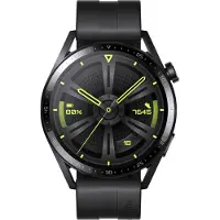 Huawei | Klocka GT 3 Active (46mm) - Smartwatch med rem - handledsstorlek: 140-210 mm - Svart