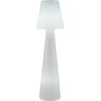 Newgarden Lola LED-golvlampa, kabel, höjd 200 cm, Vitt / opal, Syntetmaterial