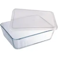 Pyrex 3137610000711, Rektangulär, Glas, Transparent, 220 mm, 170 mm, 11 styck