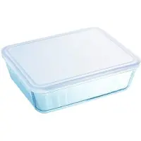 Pyrex 3137610000728, Rektangulär, Glas, Transparent, 250 mm, 200 mm, 1 styck