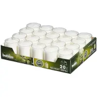 Bolsius Refill, , 6,5 cm, Ø5,2 cm, klar, 24 timmar, paraffin, för Relight-scenen - (80 st.)