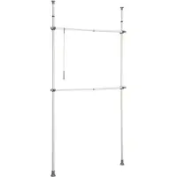 Wenko 50610100, akrylonitrilbutadienstyren, metall, grå