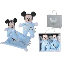 Simba Mickey Mouse Glow-in-the-Dark plysch & komfortfilt (presentförpackning)