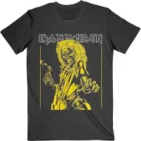 Ginza.se Iron Maiden: Unisex T-Shirt/Yellow Flyer (Black) (XX-Large)
