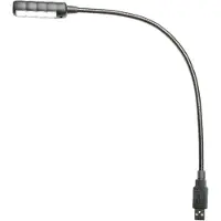 Adam hall SLED 1 Ultra USB Svanhals-lampa Svanhals-lampa