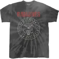 Ginza.se Ramones: Unisex T-Shirt/Presidential Seal 2 (Black) (Wash Collection) (Small)