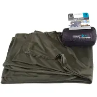 Cocoon Travel Blanket,180x140 cm, Resefilt, skugggrön