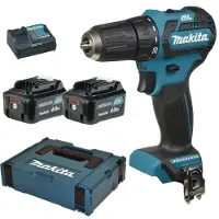 Makita DF332DSMJ, Pistolgreppsborrmaskin, 1 cm, 2,8 cm, 1 cm, 0,8 mm, 450 rpm
