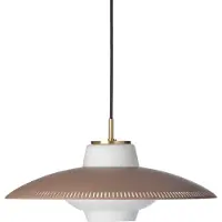 Warm Nordic Taklampa , Opal Shade, dimbara, Brun / rost, Matsal, Metall, Skandinavisk