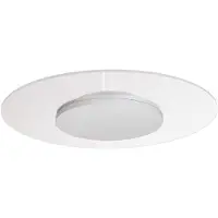 Deko-light Zaniah Utanpåliggande belysning SMD LED LED fast installerad 24 W EEK: F (A - G) Varmvit Vit