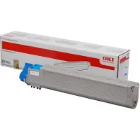 OKI 45536507 cyan toner hög kapacitet (original)