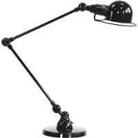 Jieldé Skrivbordslampa Signal SI333, Svart, Vardagsrum / matsal, Aluminium / grå / zink, Industriell design, Bordslampa
