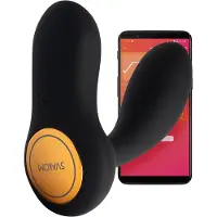 Svakom Vick Neo - uppladdningsbar VR analvibrator (svart)