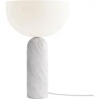 New Works Bordslampa , Kizu Large, Vit, Vardagsrum, Sten, Design