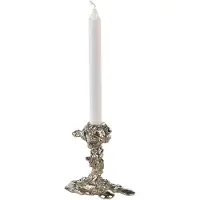 Pols Potten Drip ljusstake silver