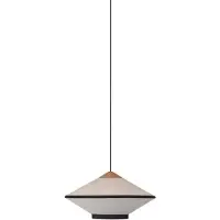 Forestier Taklampa , Cymbal S, dimbara, Beige, Vardagsrum, Tyg / textil, Design