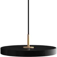 UMAGE Taklampa , Asteria mini, dimbara, Svart, Vardagsrum, Metall, Design