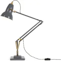 Anglepoise LED skrivbordslampa Original 1227 Brass, Aluminium / grå / zink, Arbetsrum / kontor, Mässing, Industriell design, LED-bordslampa