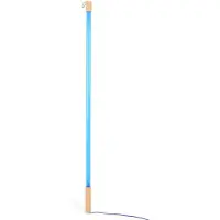 Seletti Golvlampa , Linea, Blå, Vardagsrum, Glas, Design