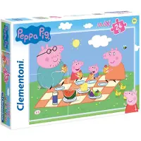 Pipsa Possu Maxipussel 24 bitar. Superfärgglad. Peppa Pig 240289