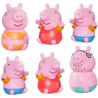 Gurli Gris Cuddly Pig Squirters Badleksak - 3 delar