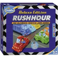Ravensburger Rush Hour Deluxe - - Think Fun-pussel - 60 utmaningar 5 nivåer - från 8 år och uppåt