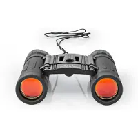 Nedis Binocular | Förstoring: 8 x | Objektivlinsdiameter: 21 mm | Synfält: 128 m | Resväska ingår | Svart