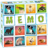 Tactic Memoryspel - Husdjur - - One Size - Memoryspel