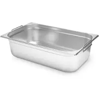 Super Merchant Gastronormbehållare GN 11 med infällbara handtag 530x325x200mm 28L Hendi 817155
