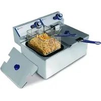 Hendi Kitchen Line dubbel el-fritös 7kW 230V 2 x 8L - 205839