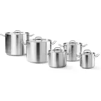 Hendi Kitchen Line hög kastrull med lock 5 l diameter 200 x 160 h Hendi 837207