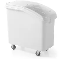 Super Merchant Serveringsvagn för lösa produkter, socker, gryn, ris på hjul 81 l Hendi 877913