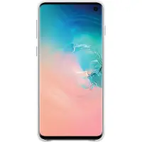 Samsung Galaxy S10 Läder Skal EF-VG973LWEGWW - Vit