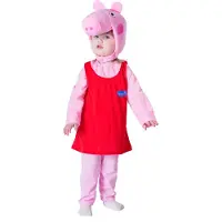 Ciao Srl. Greta Gris Maskeradkläder - Peppa Pig - Ciao Srl. - 4-5 år (104-110) - Maskeradkläder