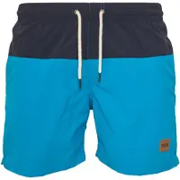 Urban Classics Badshorts himmelsblå / mörkblå
