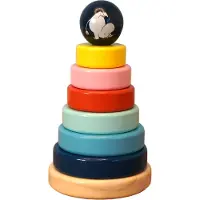 Barbo Toys Mumin - stapelringar i trä