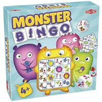 Tactic Brädspel - Monster Bingo - - One Size - Brädspel